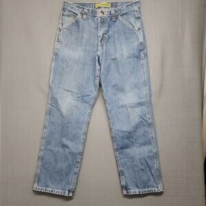 Lee Dungarees Carpenter Jeans 30x30 Blue Baggy Vintage 90s Y2K Work Tagged 32x30